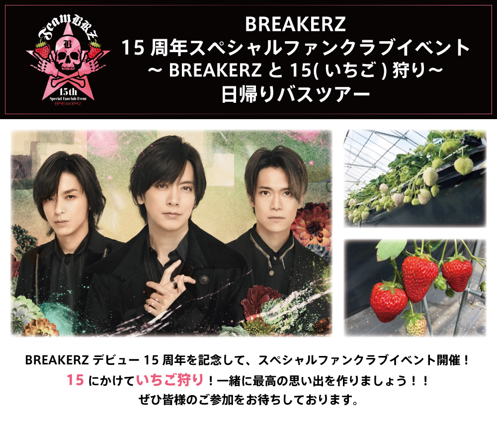 BREAKERZ 15NXyVt@NuCxg `BREAKERZ15ij`AoXcA[